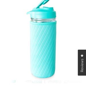 MasonTops Glass Mason Jar with Multifunctional Drink Lid - Brand new in box!